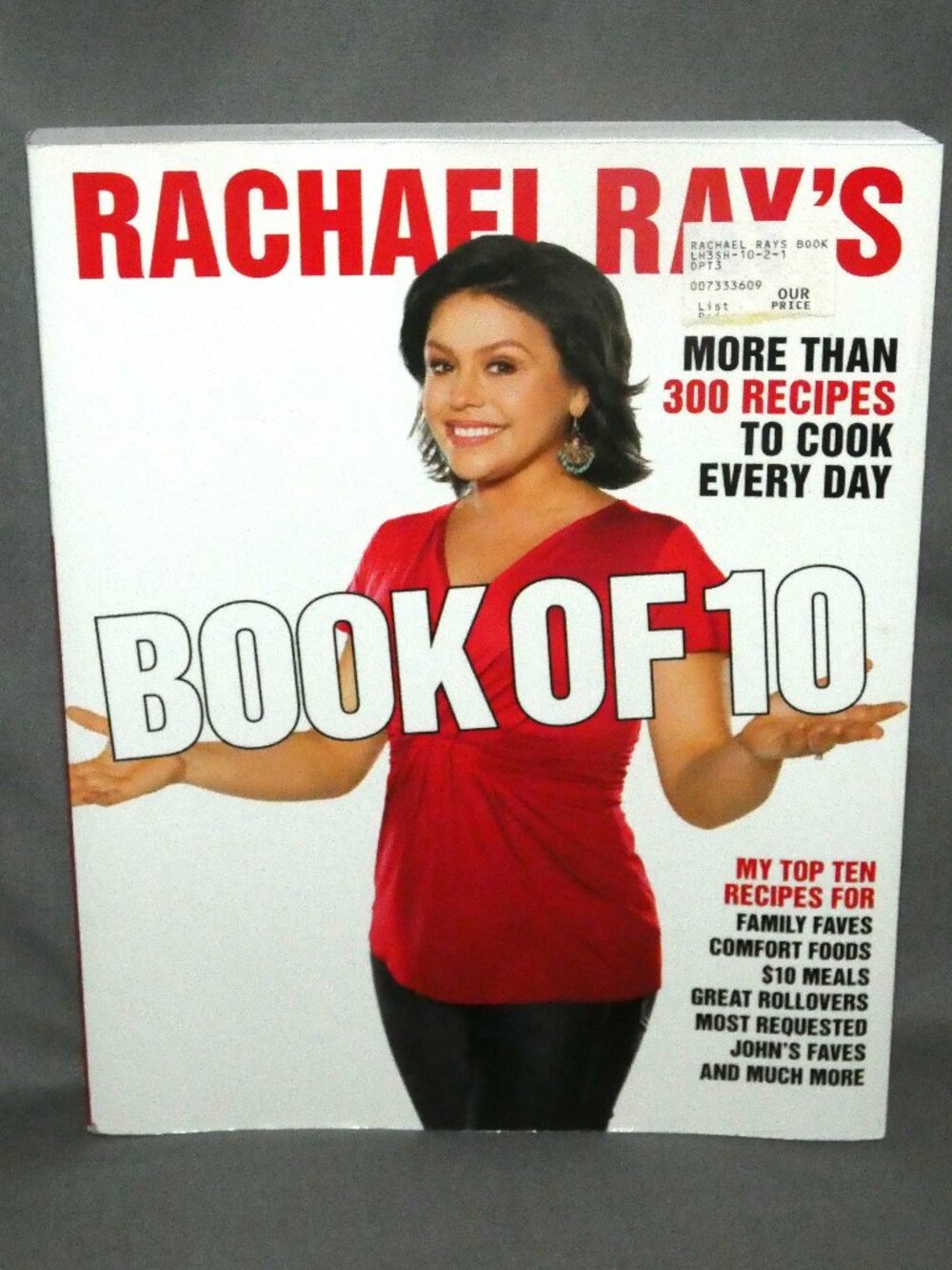 Rachael Ray's Book of 10 Cookbook NEW